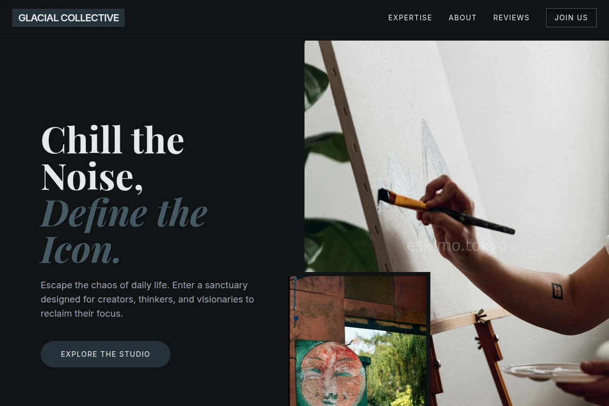 Minimal Art Studio