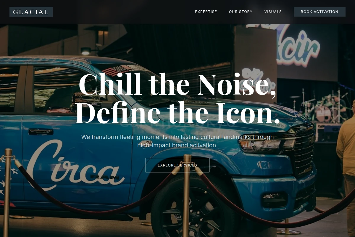 Glacier Brand Activation