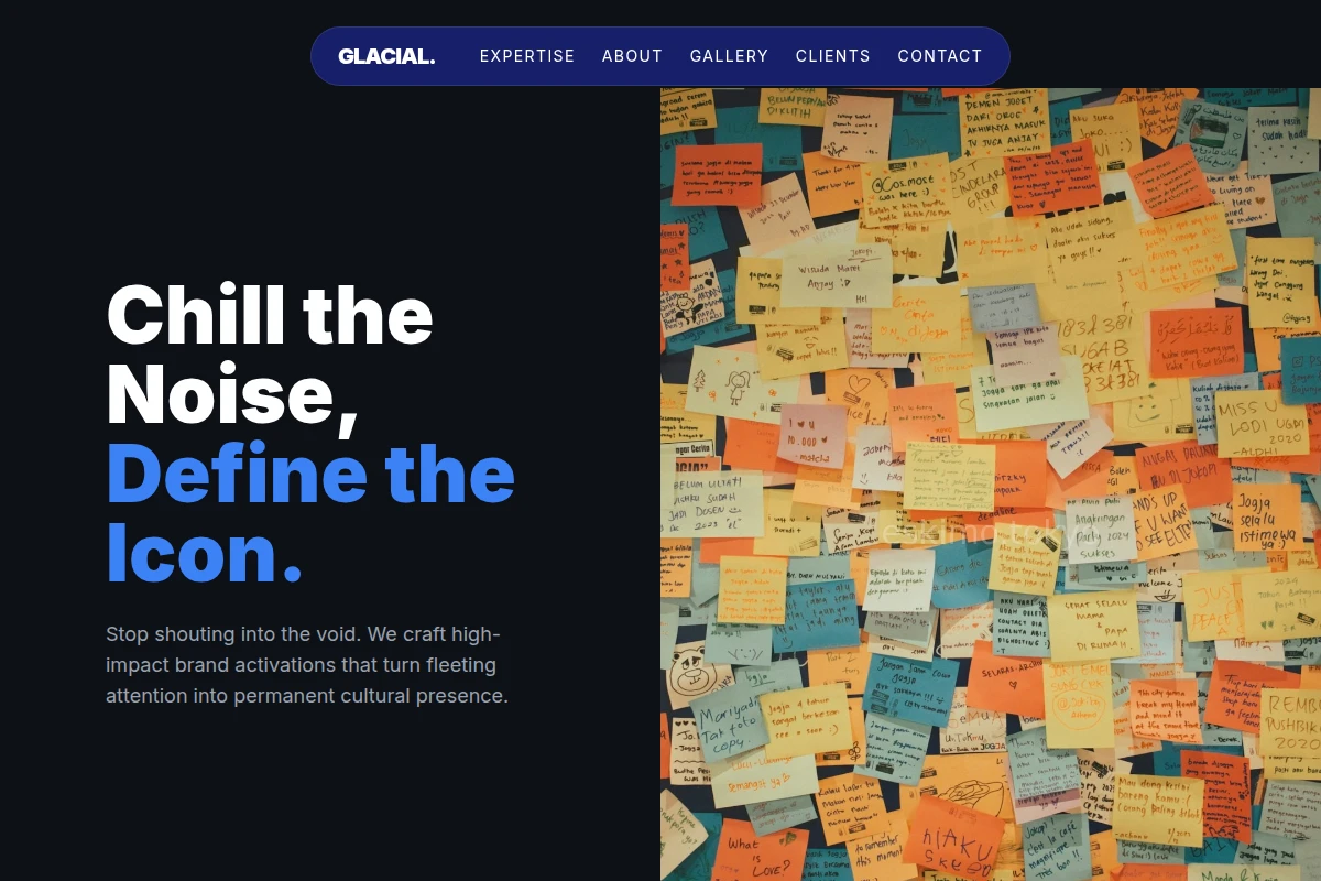 Glacial Brand Activation